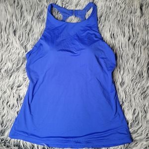 Athleta Blue Maldives Tankini Top
